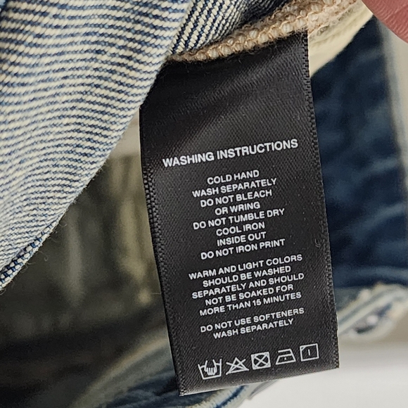 Fax Copy Express Classic Blue Women's Jeans - Picture 7 of 7